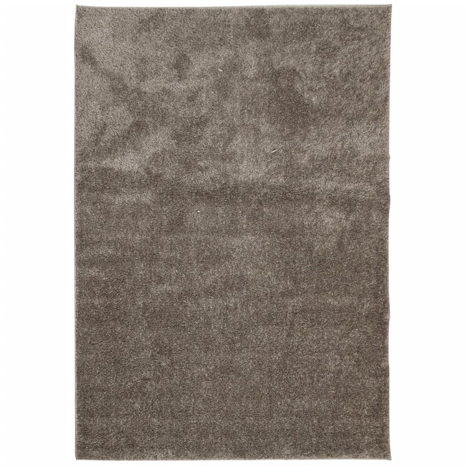 vidaXL Teppich Istan Hochflor Glänzend Grau 120x170 Cm 1933963 günstig online kaufen