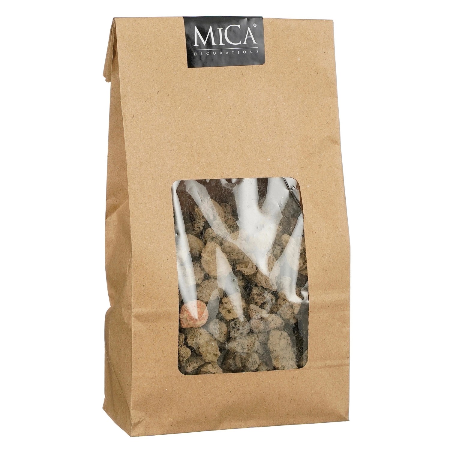 Mica Decorations Steine 11 cm x 6 cm x 23,5 cm Braun