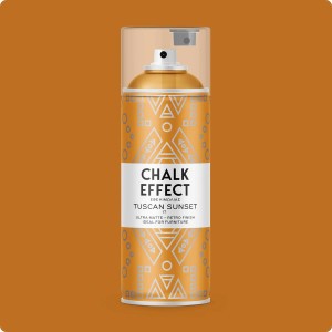 COSMOS LAC Kreidefarbe Spray Chalk Effect  Hochwertige Chalky Kreidesprühfarbe Farbspray  Spray Paint Farbe Toskanischer Sonnenuntergang