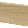 Sockelleiste Eiche Severina, 60 mm hoch, 260 cm lang, MDF-Material.