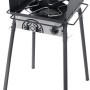 Petromax Gastisch ge45-s Einzelbrenner, 45cm, mit Windschutz. Ideal für Gusseisen und Feuertöpfe.
