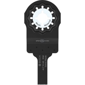 Bosch Starlock AIZ 10 AB Tauchsägeblatt für Multifunktionswerkzeug, Multi Material, 10x25mm, schwarz.