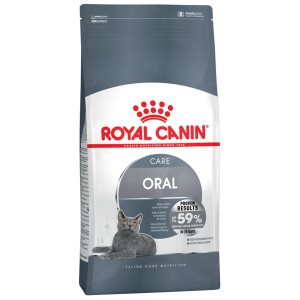 Royal Canin Oral Care Katzenfutter, Trockenfutter für gesunde Zähne, 400g Packung.