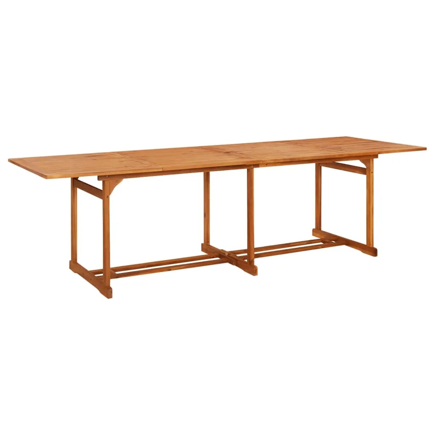 vidaXL Garten-Esstisch 280x90x75 cm Massivholz Akazie 315947