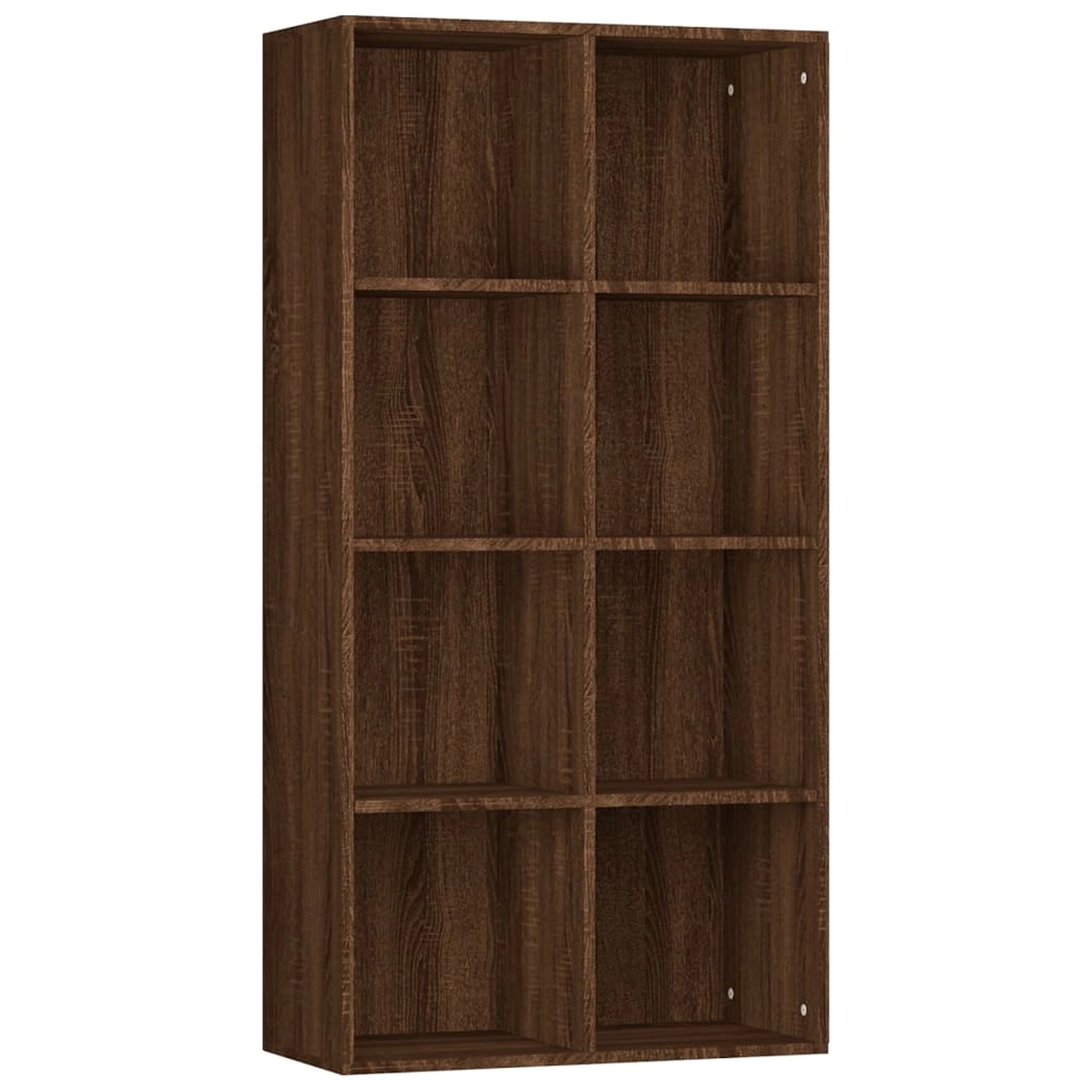 VidaXL Bücherregal/Sideboard Braun Eiche 66×30×130 cm Holzwerkstoff günstig online kaufen