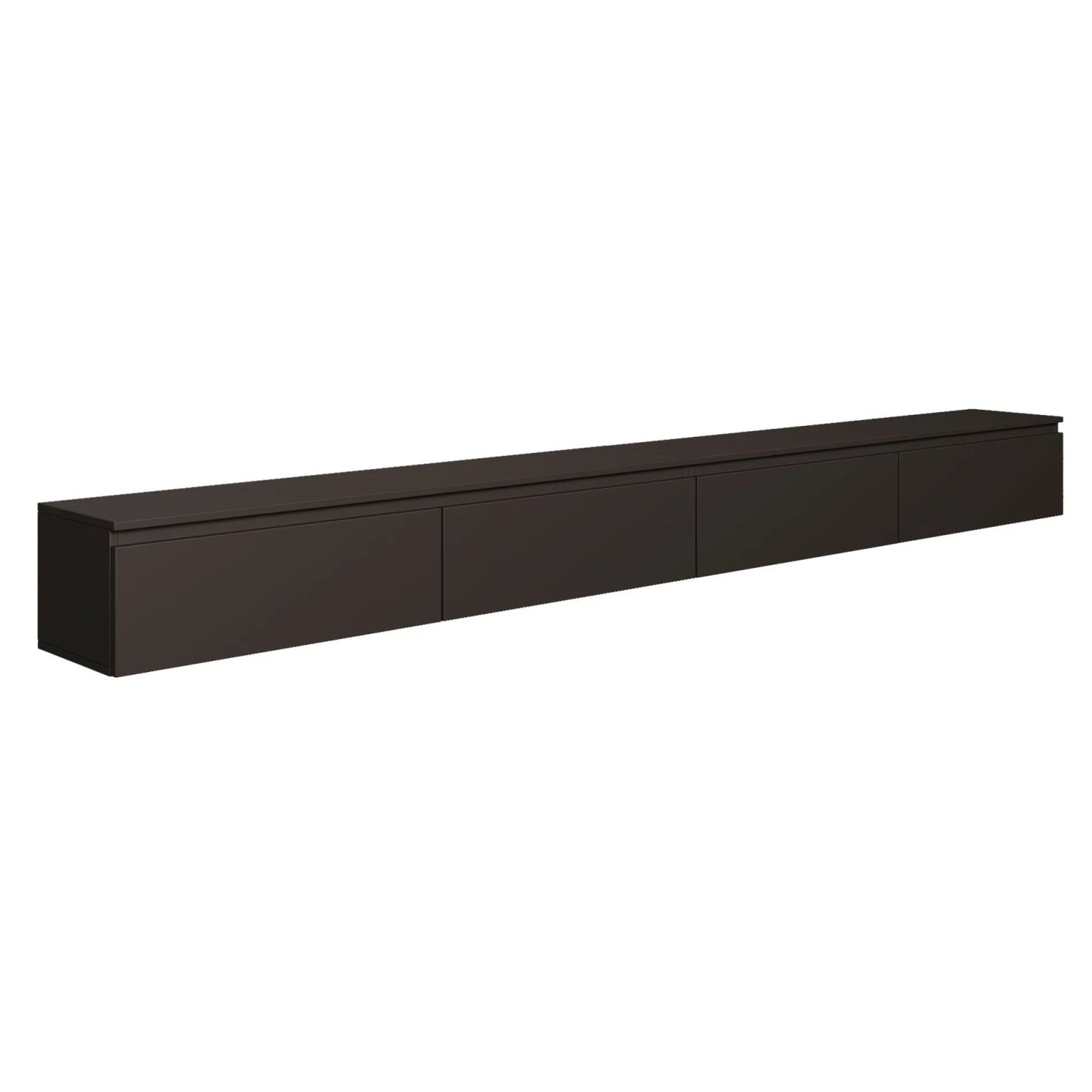 Selsey TV-Hängeboard Bemmi 300 cm Schwarz