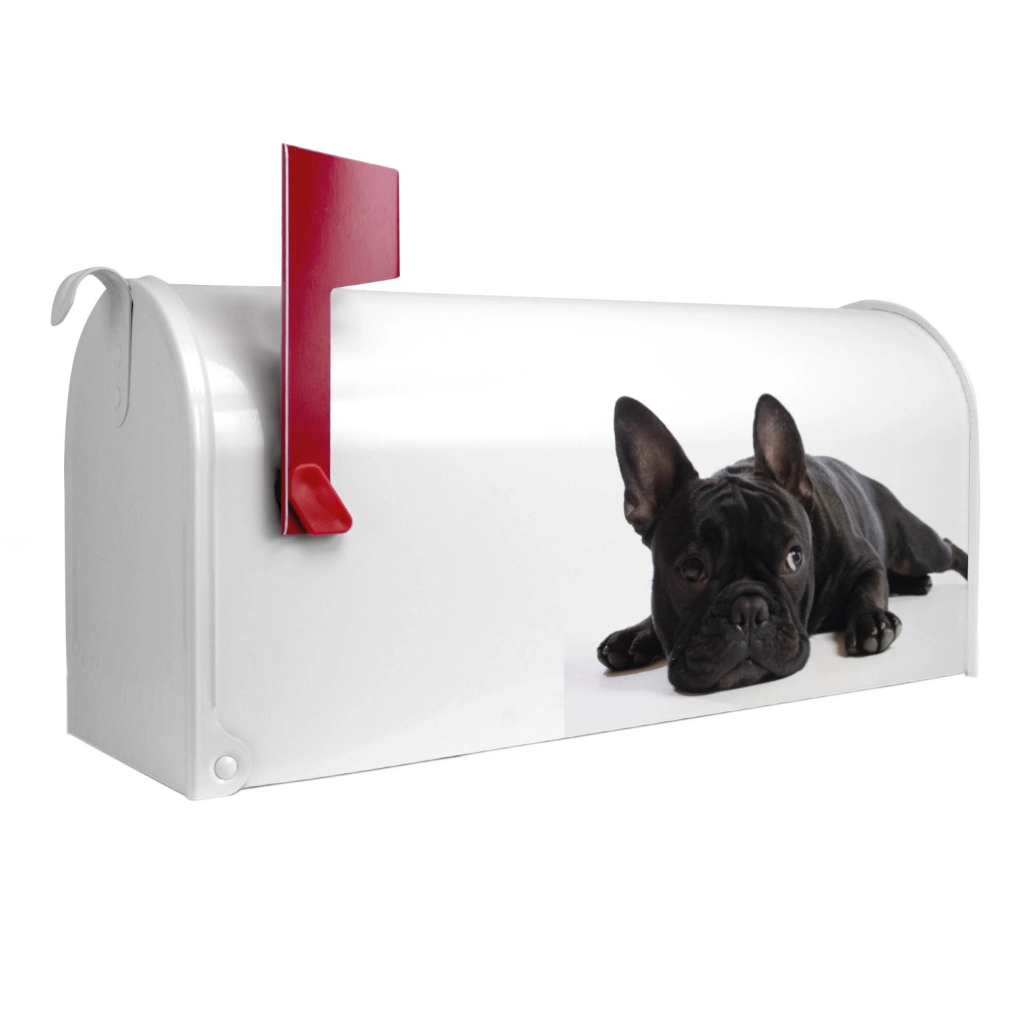 Banjado Amerikanischer Briefkasten Weiß 48x22x16cm US Mailbox Letterbox Pos günstig online kaufen