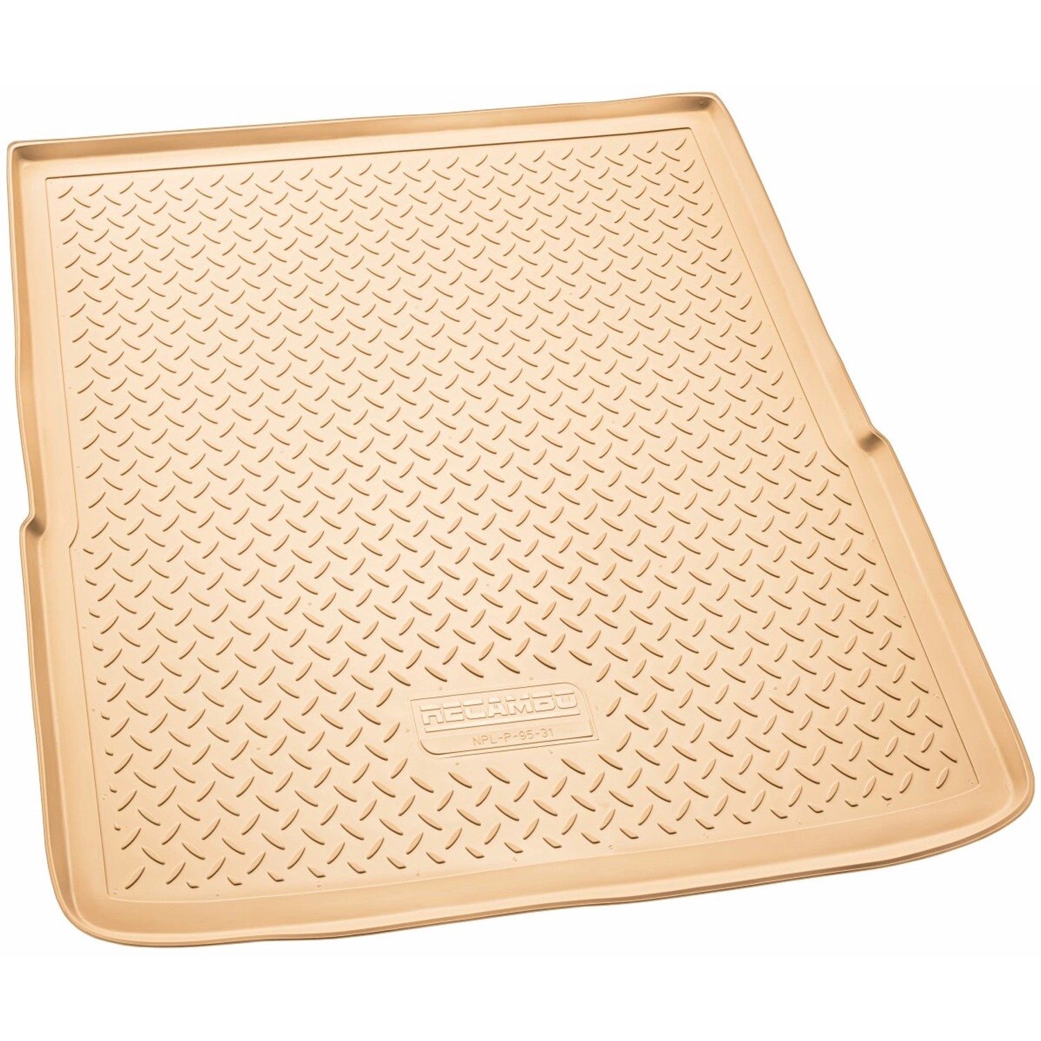 Image of Gummi Kofferraumwanne für VW Passat B6 Variant Typ 3C5 BJ 2005-2010 BEIGE