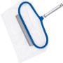 Bestway Flowclear AquaRake Deluxe Poolkescher-Aufsatz mit blauem Rahmen und Netz.