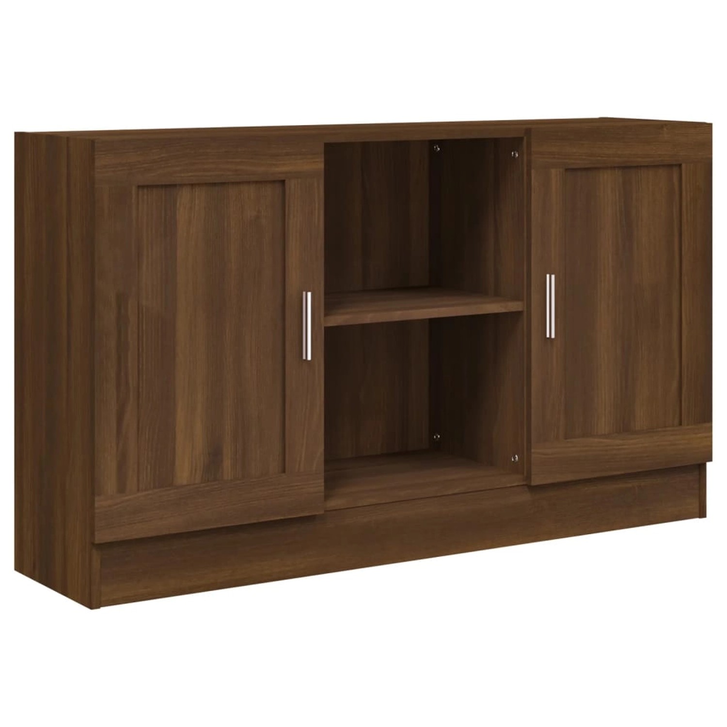 vidaXL Sideboard Braun Eichen-Optik 120x30,5x70 cm Holzwerkstoff 815626 günstig online kaufen