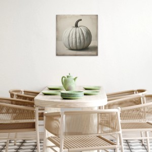 Tadessi Leinwandbild - M1-No.51852 - Kürbis - 50 x 50 cm - Quadratisch