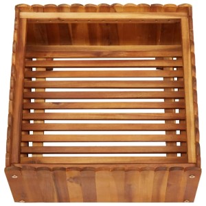 vidaXL Garten-Hochbeet 50 x 50 x 25 cm Massivholz Akazie 45921