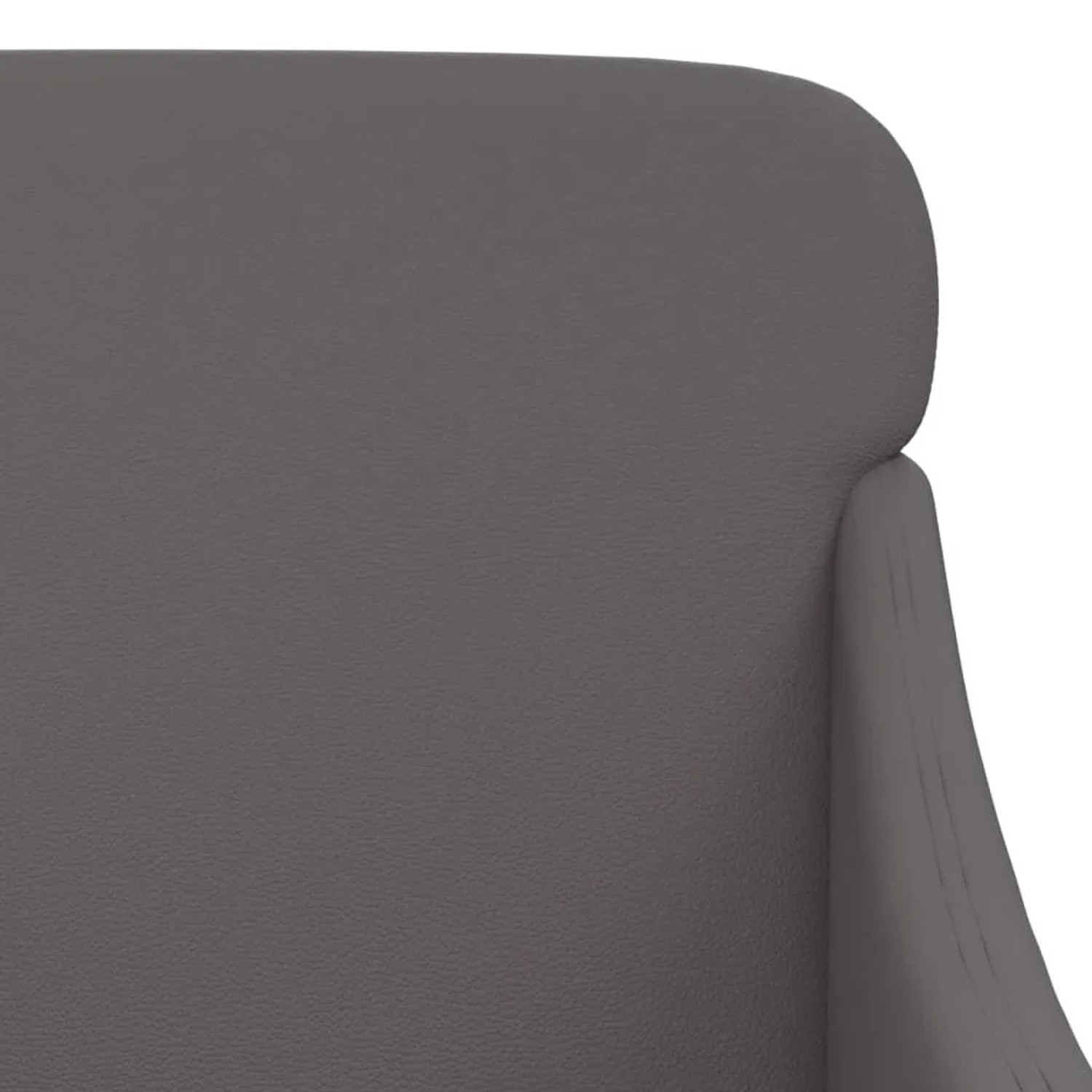 vidaXL Sitzbank Grau 110x76x80 cm Kunstleder 351433_6