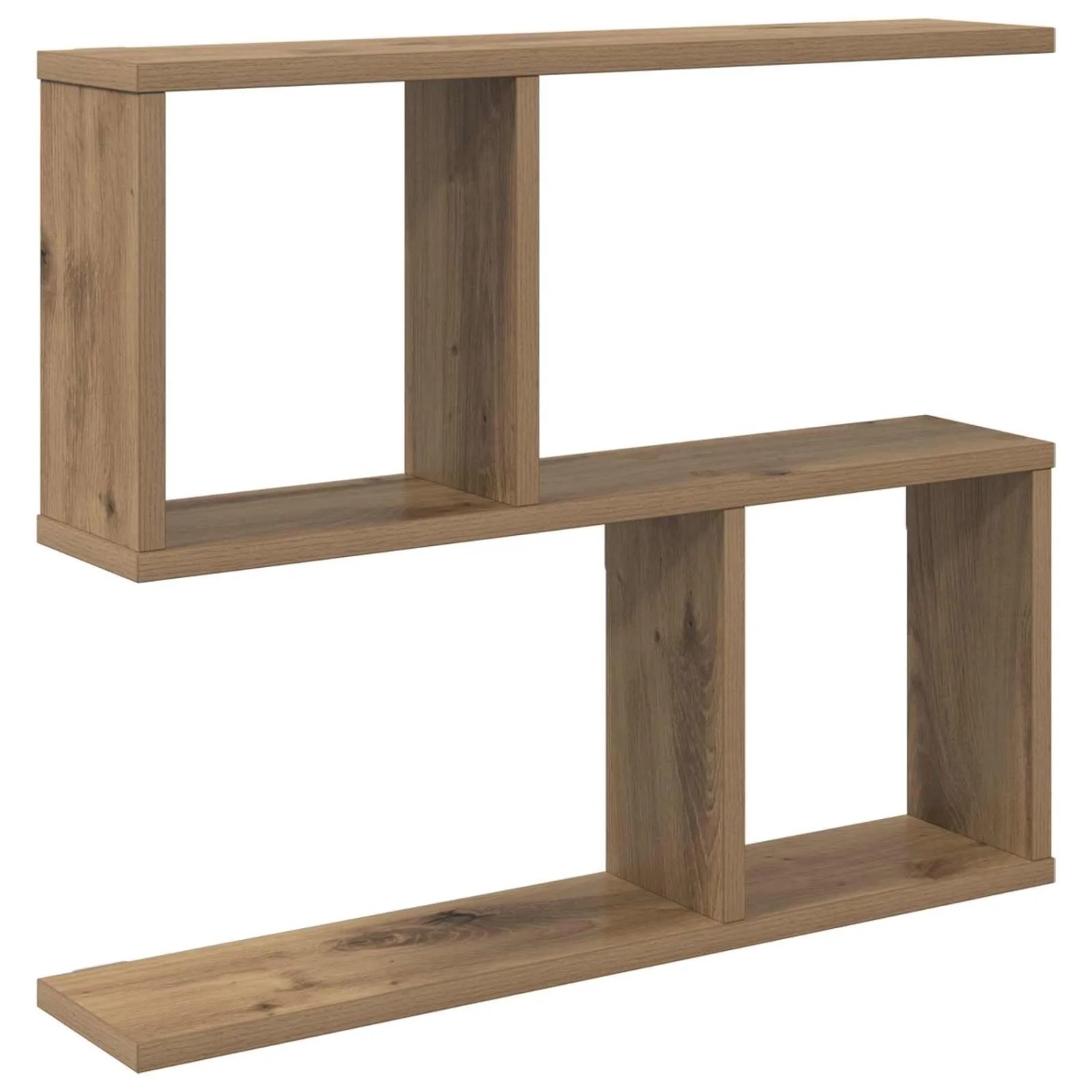 vidaXL Wandregal Artisan-Eiche 60 x 12 x 50,5 cm Holzwerkstoff 8012259