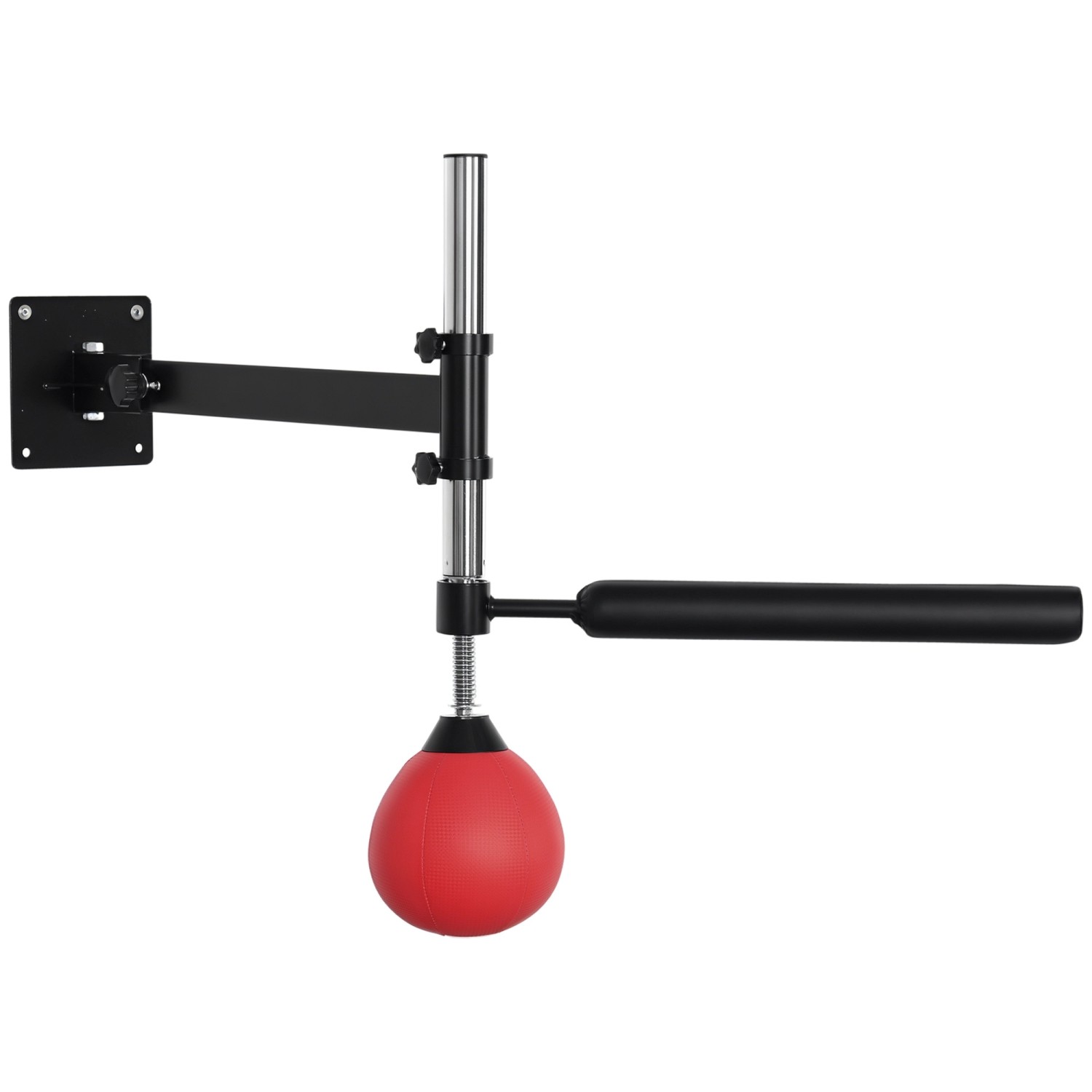 HOMCOM Reflexbarren Trainer Kunststoff Stahl Rot 79L x 72B x 20H cm