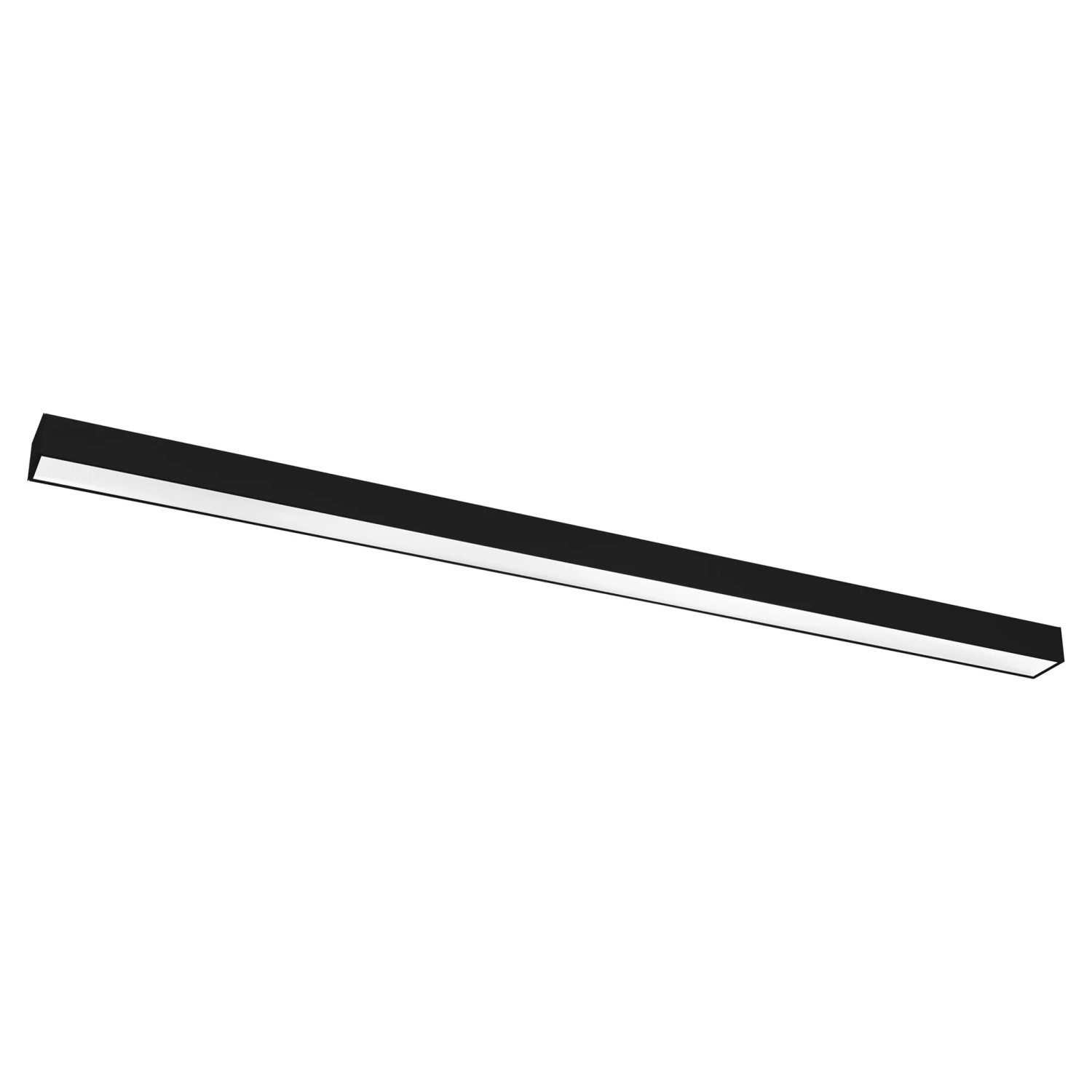 Eglo LED-Deckenleuchte Roccamorice Schwarz CCT 150 cm x 7,6 cm