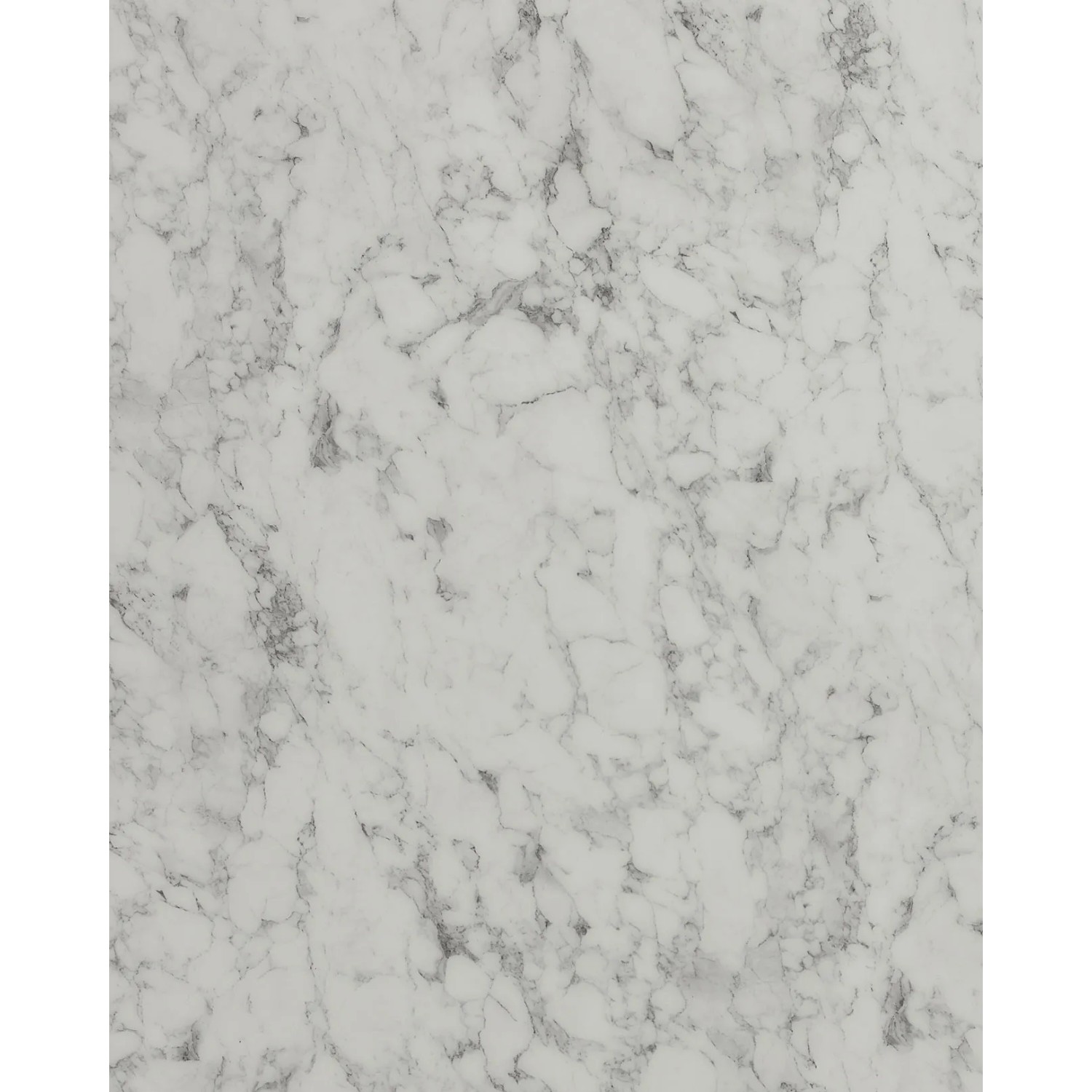 WALLFACE 19338 MARBLE WHITE Dekorpaneel in Marmor Optik Matt Weiß 2600 mm x 1000 mm x 1,43 mm 2,60 m2 Weiß