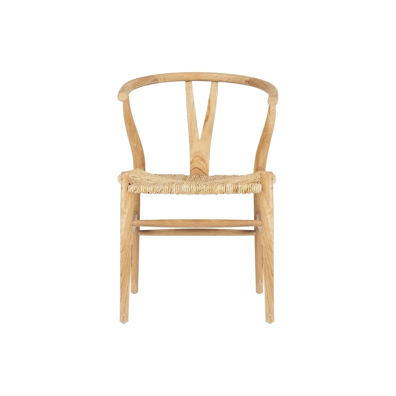 Vente-unique Stuhl Pogiana Naturfarben Hell 53 cm