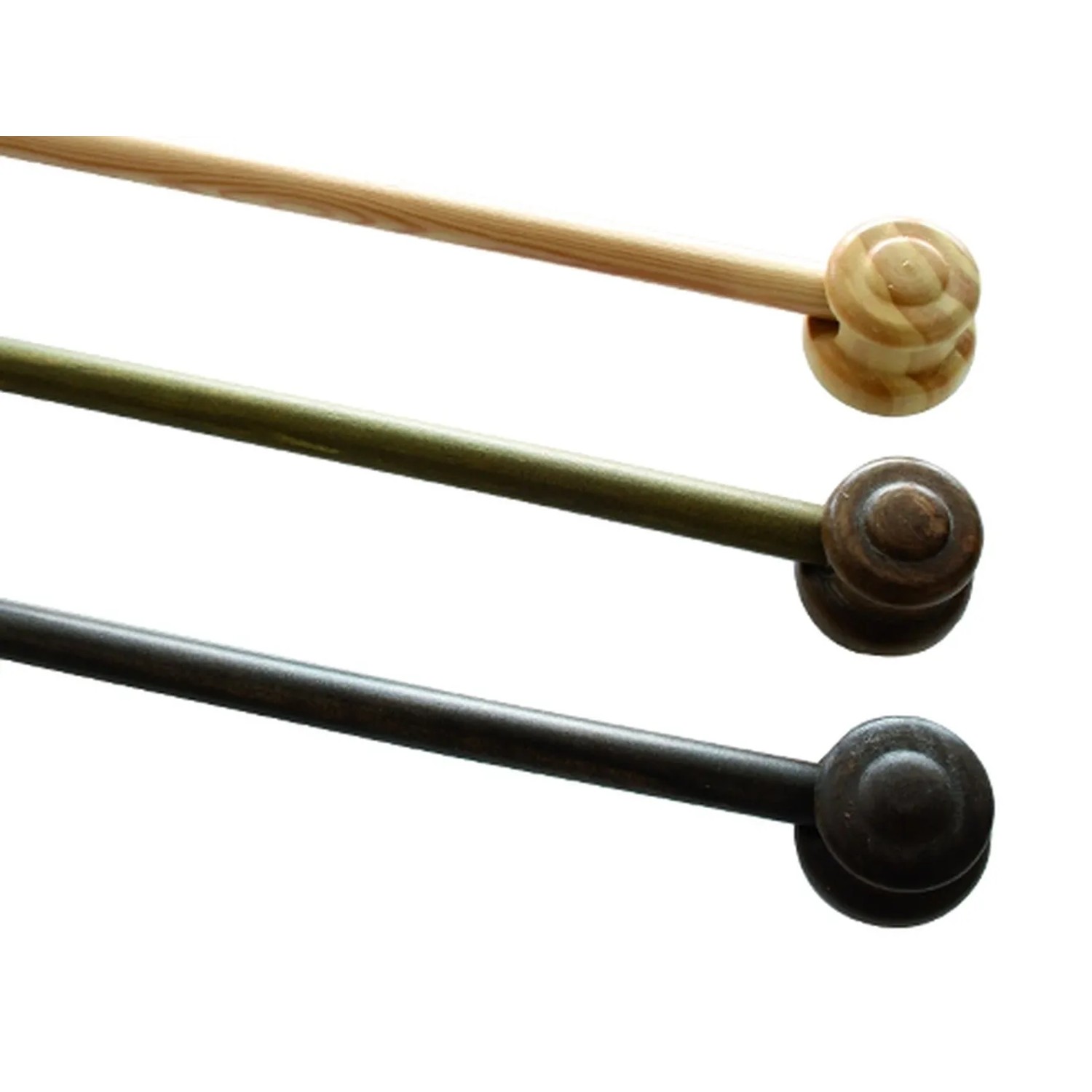 Vitragestange Montana Ø 11 mm Kiefer-Natur 120 cm