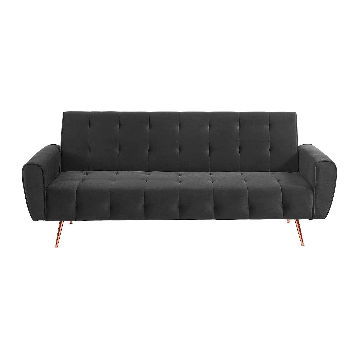 Vente-unique Schlafsofa Polani Anthrazitgrau 209 cm