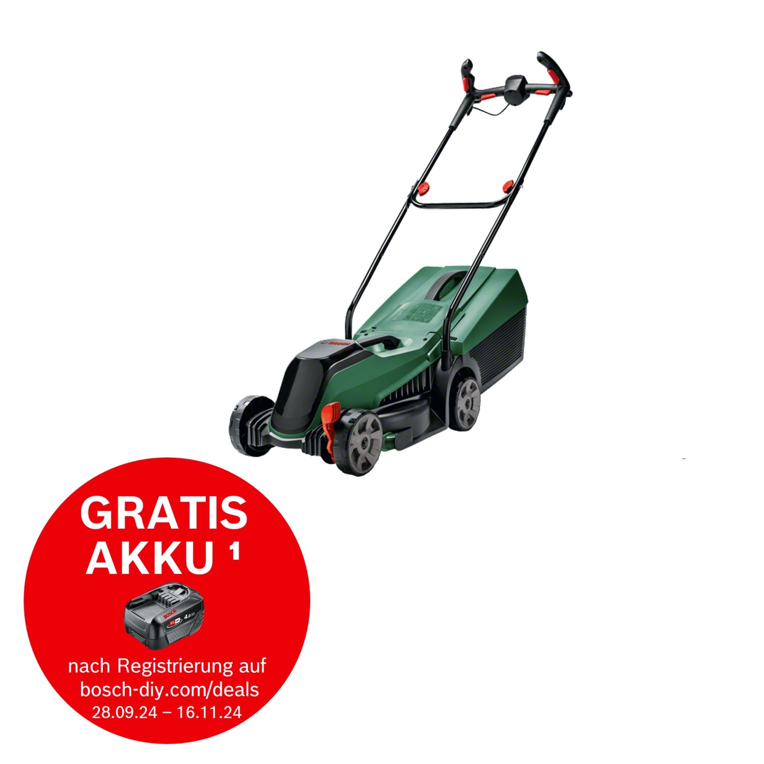 Bosch Akku-Rasenmäher CityMower 18V-32-300 Solo