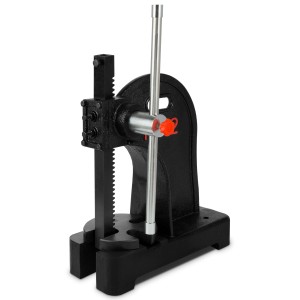 EBERTH Drehdornpresse mit 2T Presskraft, Werkzeug zum Einpressen und Auspressen von Lagern.