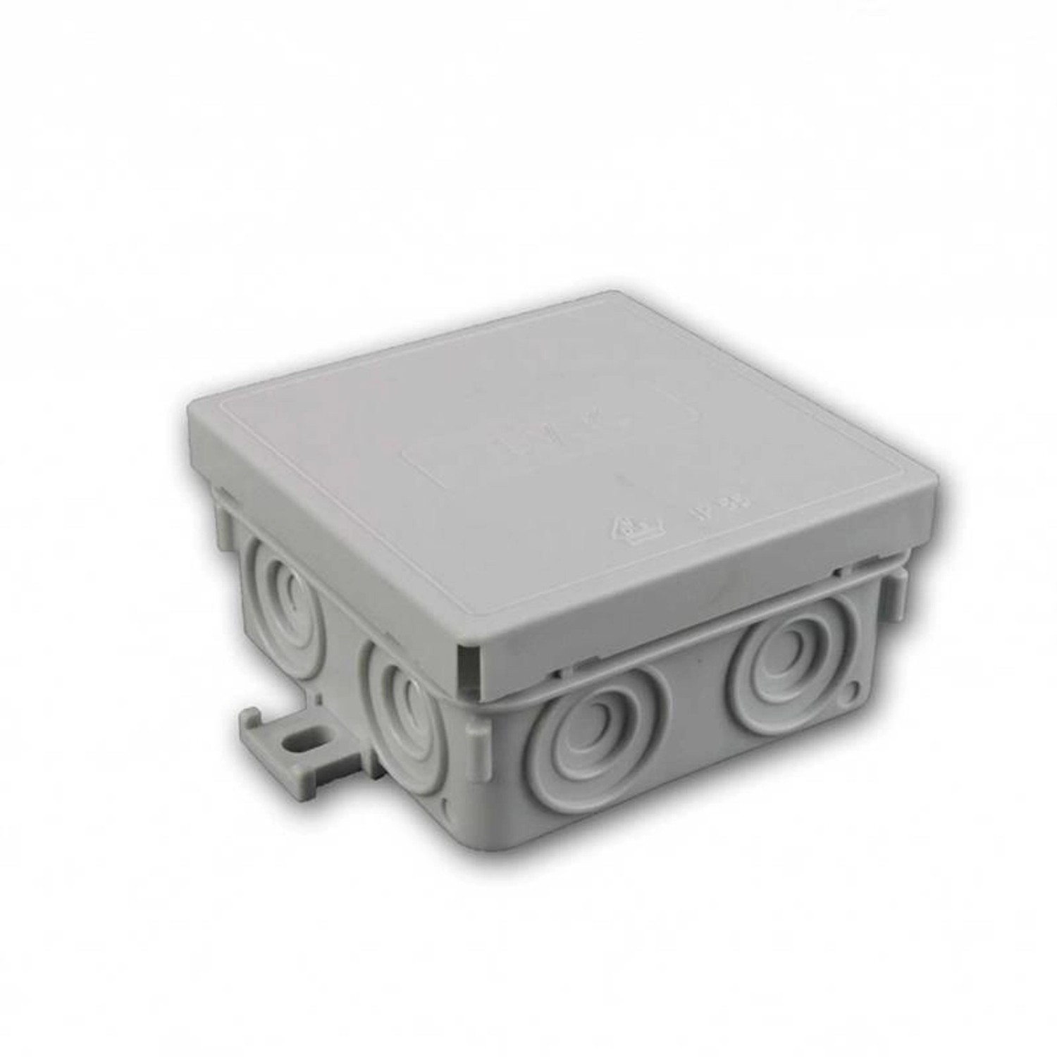 EGB Abzweigkasten IP55 Grau 75x75x37mm Feuchtraum