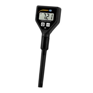 Schwarzes PCE Instruments Schul pH-Meter PH 15 zur pH-Wert Messung.