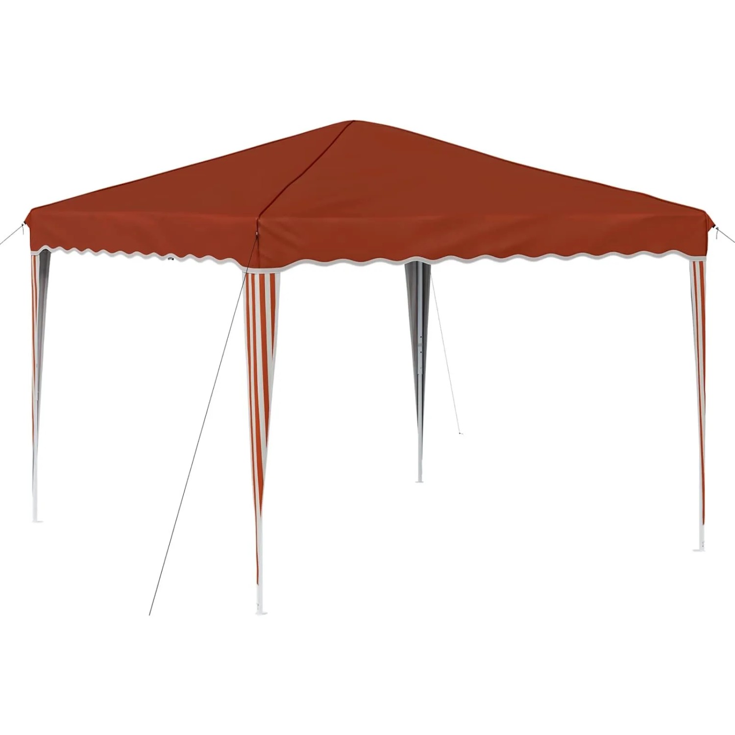 vidaXL Pop-up Partyzelt Terrakotta 288 x 288 x 245 cm Oxford-Stoff 42019754