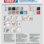 Tesa Power Kit BK20-2 Adapter-Set zur Wandmontage ohne Bohren, bestehend aus Adapter, Klebmasse und Inbus.