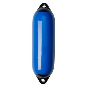 Blauer Seilflechter Marinefender, 120x450 mm, robustes Boot-Zubehör mit Öse.