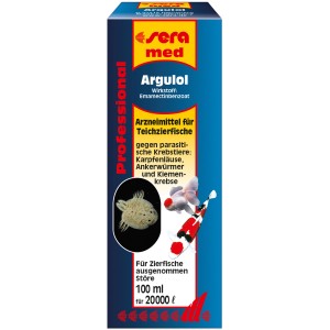 Sera Argulol 100ml: Aquarium-Heilmittel gegen Krebstiere wie Karpfenläuse und Ankerwürmer.