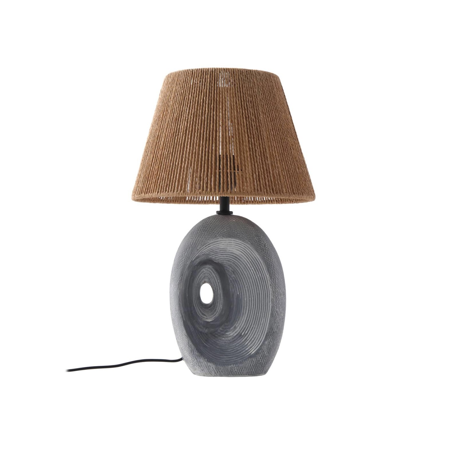 Lindby Tischlampe Seasur 10019831 Landhaus Vintage Rustikal in Alu aus Kera günstig online kaufen