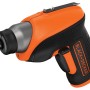 Black+Decker 18V Akkuschrauber CS3652LC Solo in Orange und Schwarz.