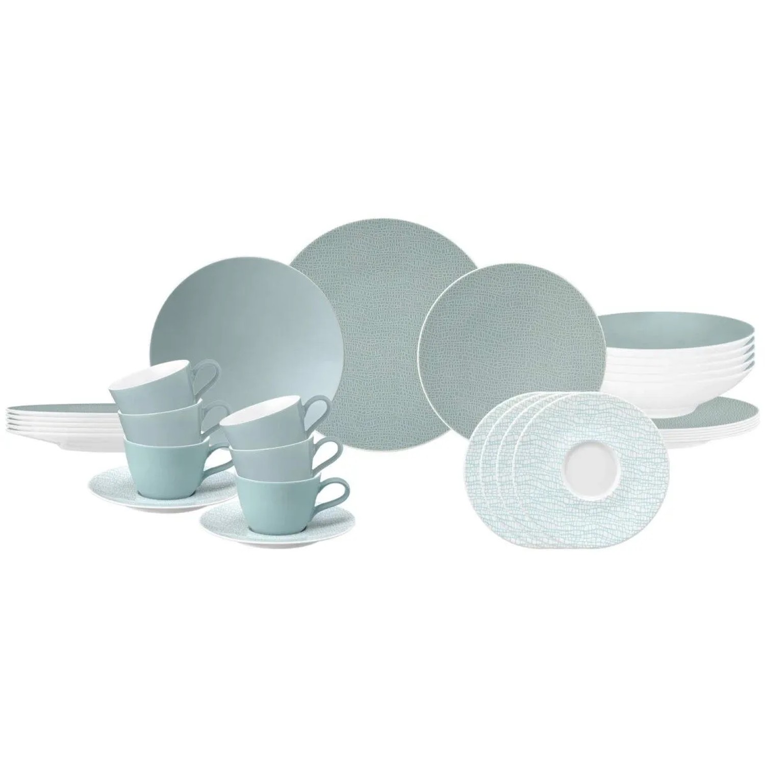 Seltmann Weiden Life Fashion Kombiservice 30-teilig Green Chic