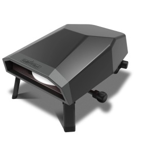 Grillfürst Gas Pizzaofen 305 mit drehbarem Pizzastein, ein Grillutensil für perfekte Pizza.