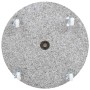 vidaXL Sonnenschirmständer Granit 30 kg Rund Grau 48562_5