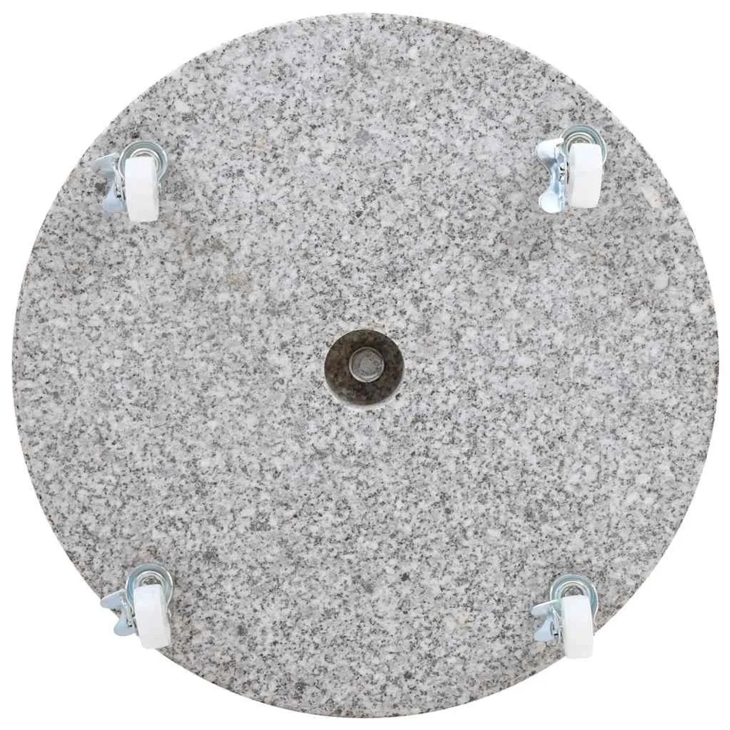 vidaXL Sonnenschirmständer Granit 30 kg Rund Grau 48562_5
