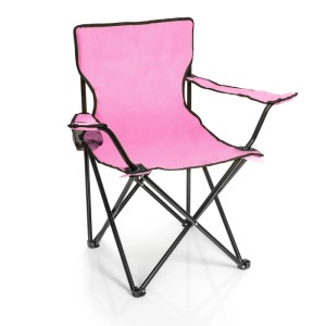 BigDean Faltstuhl Pink Campingstuhl Anglerstuhl Mit Getränkehalter Tragetasche Anglersessel Klappbar Klappstuhl Gartenstuhl Faltstuhl Relaxsessel