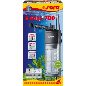 Sera Aquarium Eckfilter X-Edge 700 für Aquarien bis 300 Liter.