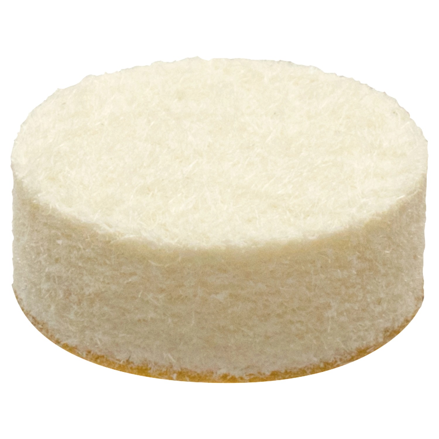 Wagner Softfilz-Pads-Set EH1216 Ø 15 mm x 6 mm Creme 16-tlg.