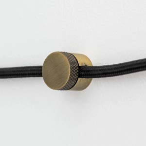 Orion Lightstyle Wand- und Deckenpin, 3er Set, Metall antik, zur Kabelbefestigung.