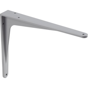 OBI Schwerlastkonsole Hercules, Aluminium, 250x200 mm, für Regalböden mit hoher Tragkraft.