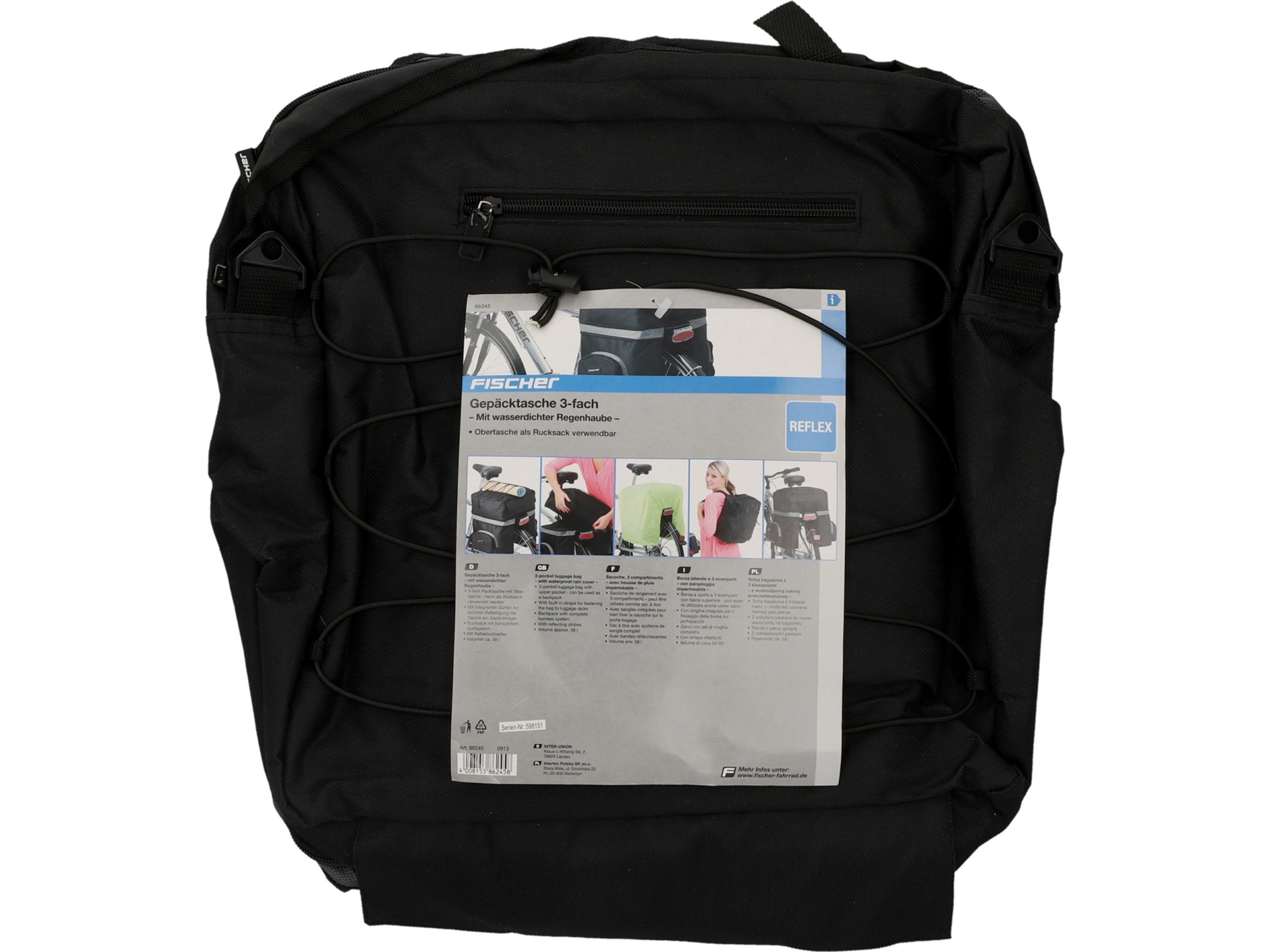 fischer fahrrad rucksack
