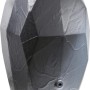 Waterform Regentonne Canyon, 310 l, Anthrazit. Antike Amphoren Optik mit Deckel und zwei Gewindebohrungen.