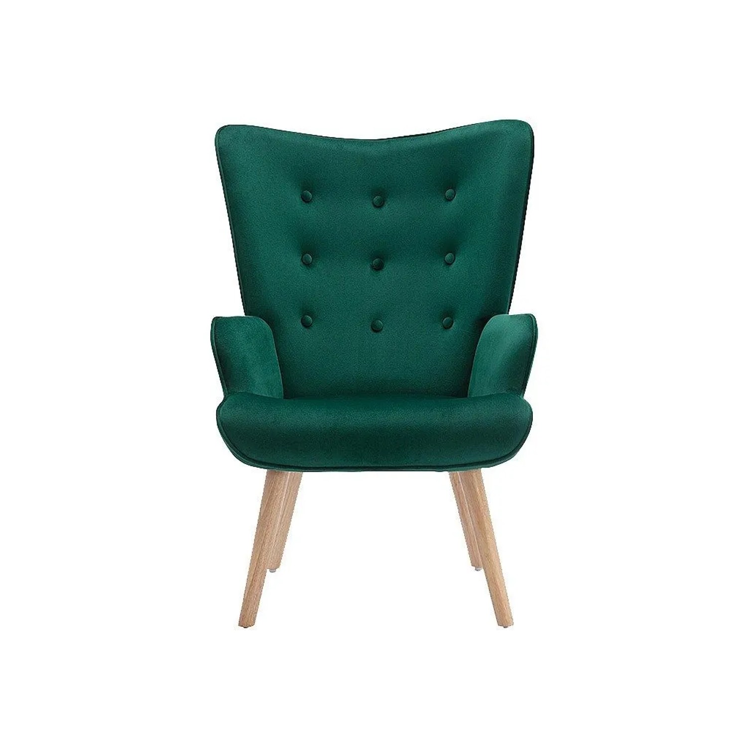 Vente-unique Sessel Mit Gerader Rückenlehne Vately Tannengrün 69 cm