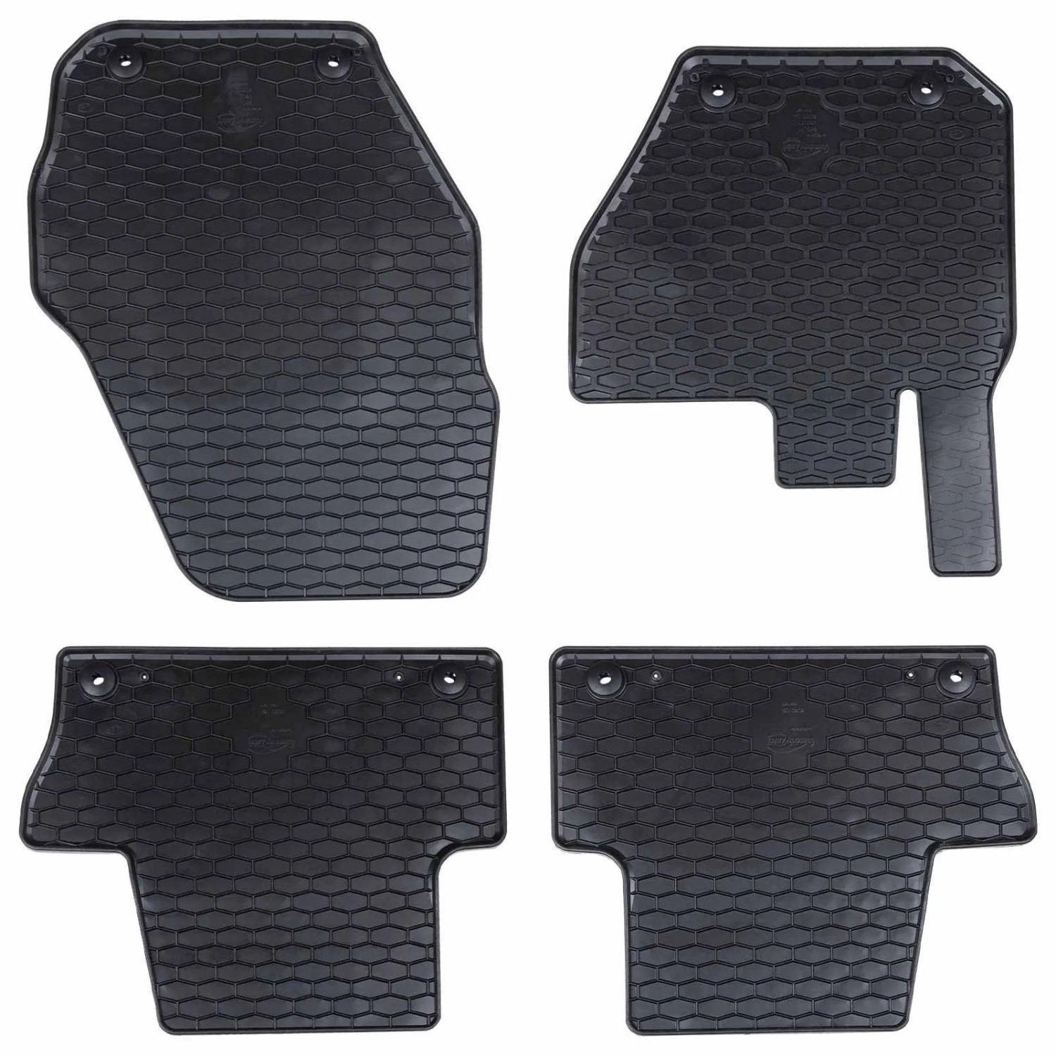 vidaXL Autofußmatte 4-Tlg Schwarz Geeignet für VOLVO XC60 2009-2017 42029154