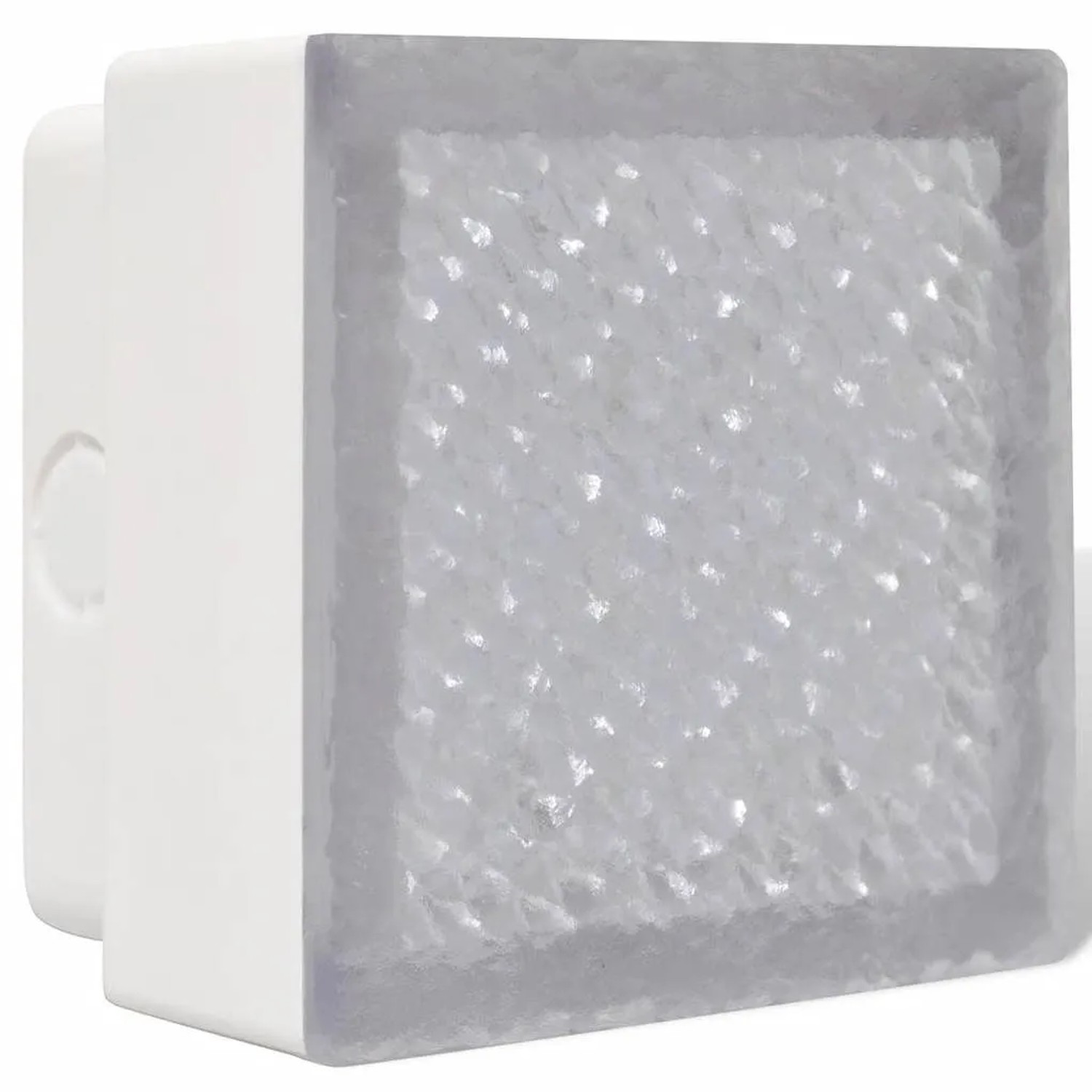 vidaXL LED Bodeneinbaustrahler Außen 6 Stk 100x100x68 mm 272491_5