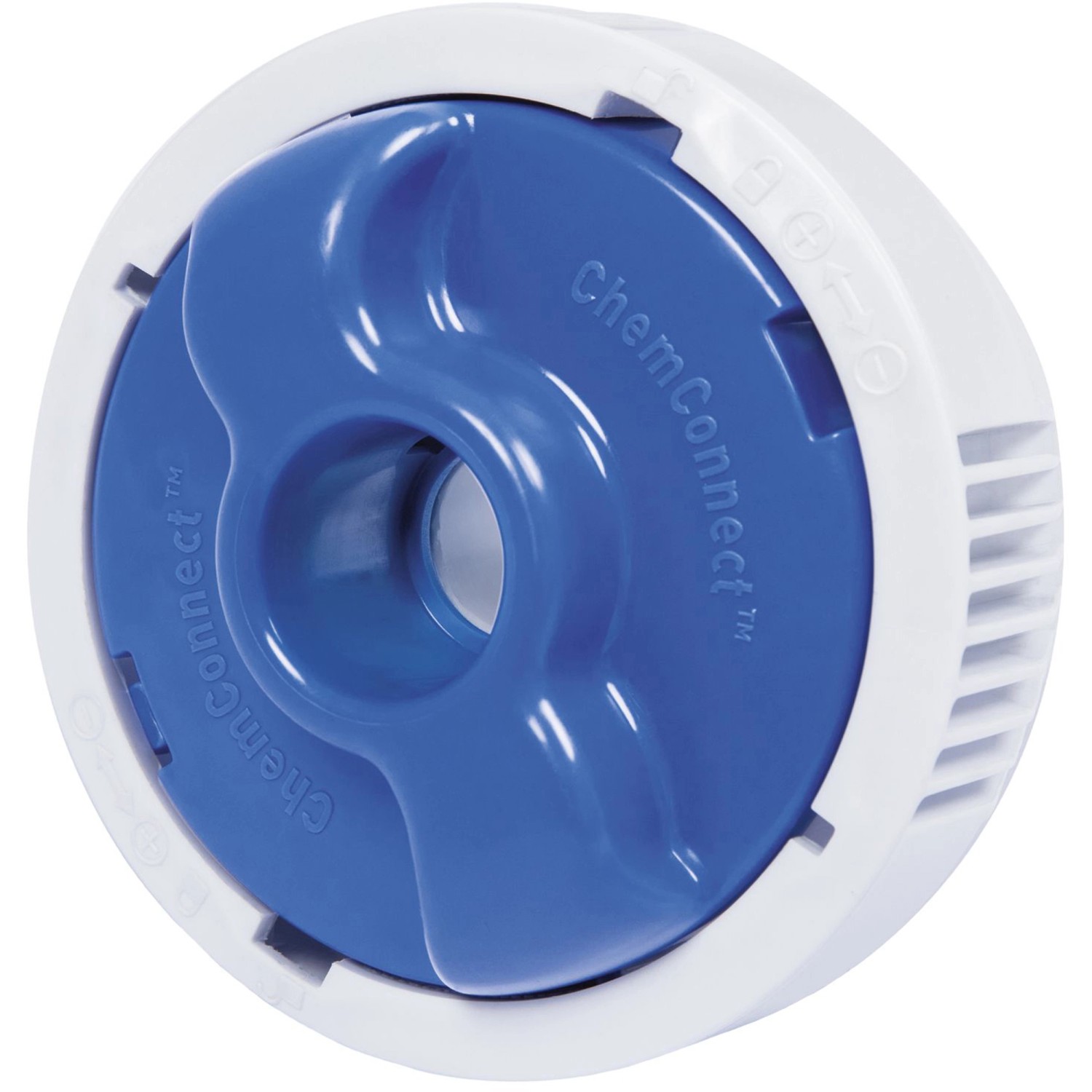 ChemConnect Chemikaliendosierer für Bestway Stahlrahmen Pool zur Dosierung von Poolchemie.