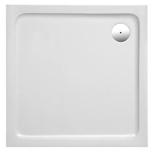 Ottofond Duschwannen-Set Q Quadrat 90 cm x 90 cm Weiß